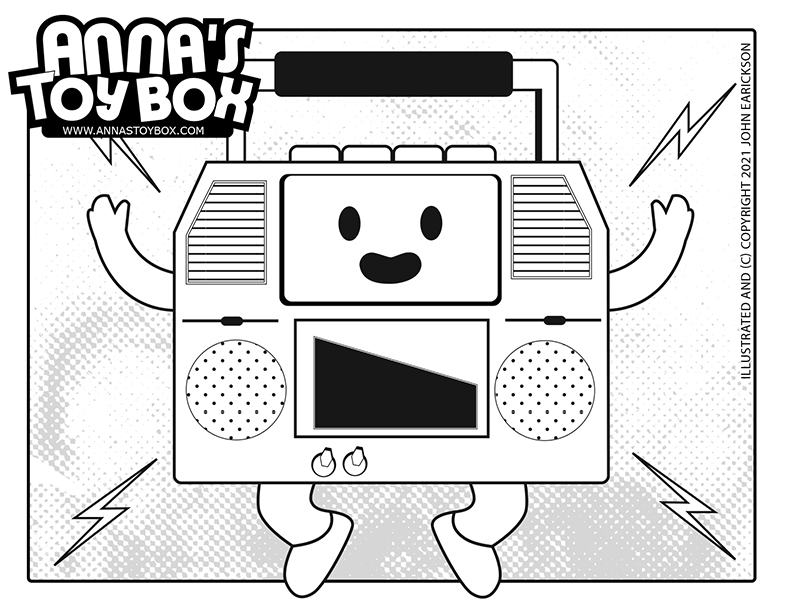 boombox-coloring